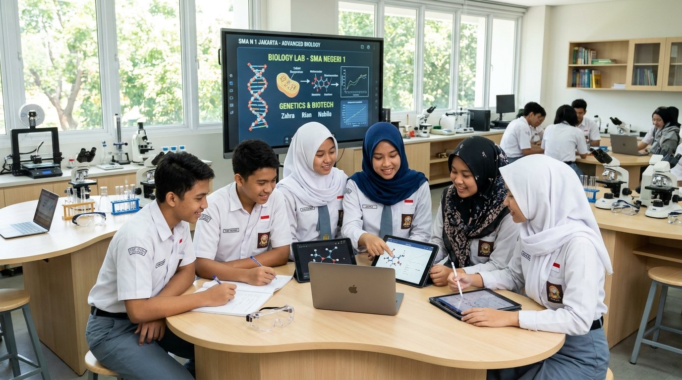 Pembelajaran Digital SMA Negeri 1 Lengkong